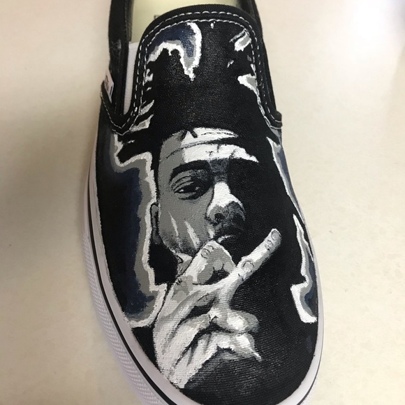Custom painted Vans - Picture 2 of 2